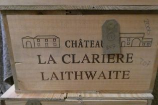 12 bottles Chateau La Clariere Laithwaite, 2006, Cotes de Castillon, OWC (Est. plus 24% premium inc.
