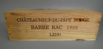 1 magnum Chateauneuf-du-Pape, 1998, Barbe RAC, M. Chapoutier, OWC (Est. plus 24% premium inc. VAT)