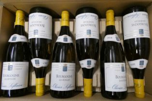 12 bottles Bourgogne blanc Olivier Leflaive "Les Setilles", comprising 6 2017 & 6 2018 (Est. plus