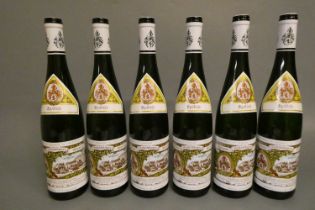 6 bottles Maximin Grunhauser Abtsberg, 2007, Qualitatswein mit Pradikat Spatlese, der C. von