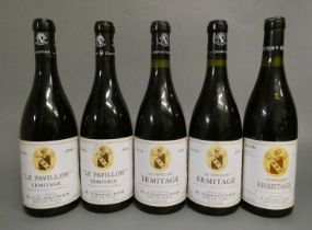 5 bottles "Le Pavillon" Ermitage, M. Chapoutier, comprising 2 1998, 2 1994 & 1 1992 (Est. plus 24%