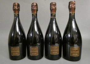 4 bottles 2009 Heritage champagne, Roger Manceaux, premier cru (Est. plus 24% premium inc. VAT)