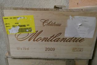 12 bottles Chateau Montlandrie, 2009, Cotes de Castillon, OWC (Est. plus 24% premium inc. VAT)