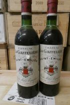 2 bottles Chateau La Gaffeliere, 1970, Saint-Emilion, 1er grand cru classe (Est. plus 24% premium