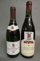 2 bottles of red Burgundy, comprising 1 1997 Bourgogne Hautes-Cotes de Beaune and 1 2006 Louis