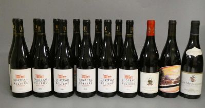 15 bottles of French Rhone, comprising 7 2016 & 5 2015 Chateau La Roliere Brezeme, Cotes-du-Rhone, 1