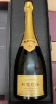 1 bottle Krug champagne, grande cuvee, boxed Condition Report: Good