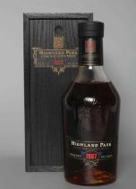 1 bottle Highland Park 1967 single malt scotch whisky, bottled in 1991, wood box (Est. plus 24%