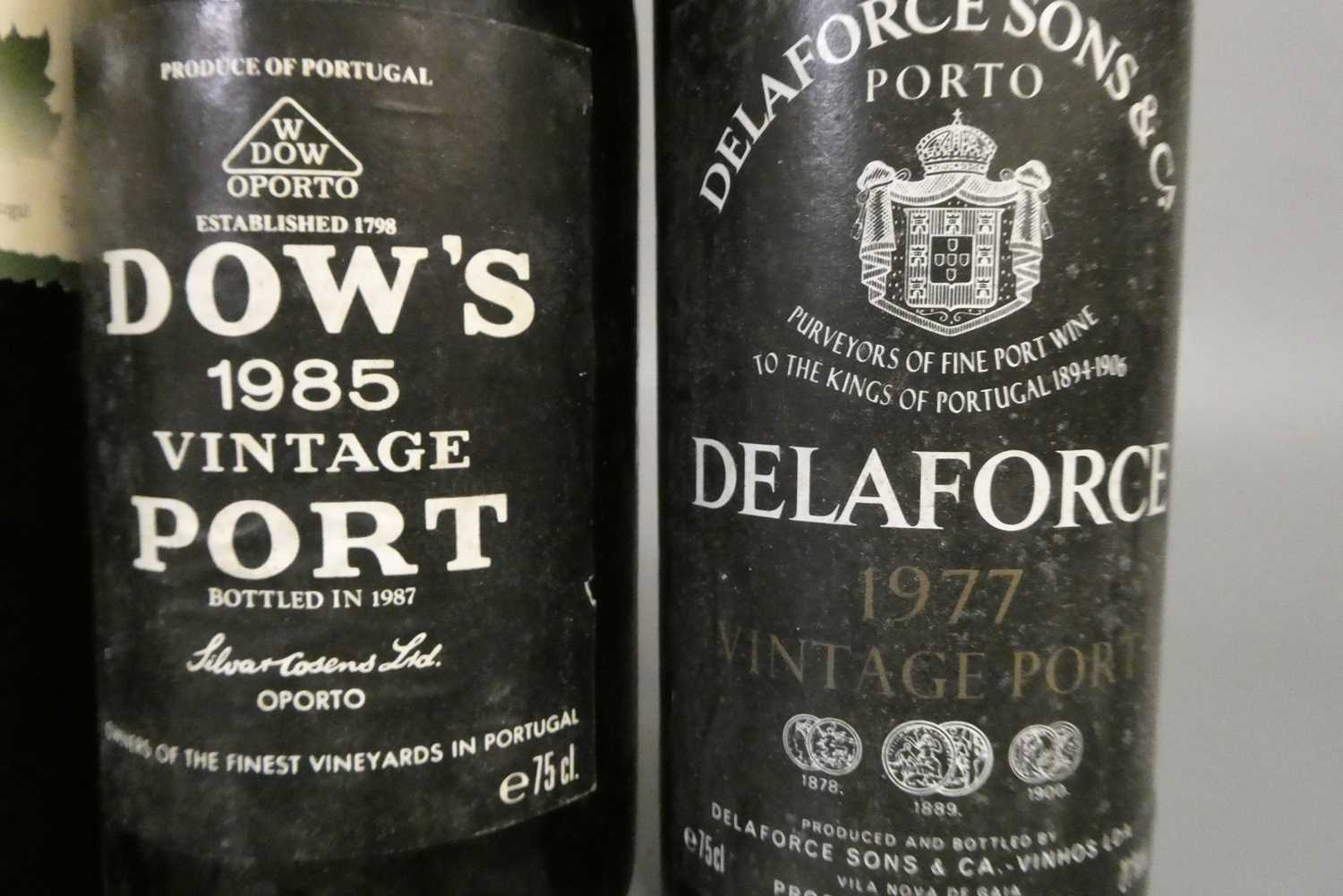 3 bottles port, comprising 1 Dow's 1985, 1 Delaforce 1977 & 1 Fonseca Terra Prima (Est. plus 24% - Image 2 of 4