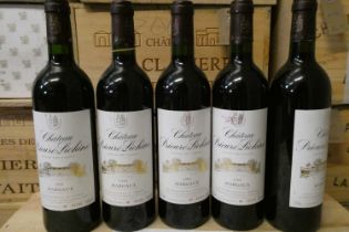 5 bottles Chateau Prieure Lichine, 1999, Margaux, grand cru classe (Est. plus 24% premium inc.