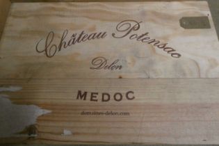 6 bottles Chateau Potensac, 2016, Delon Medoc, OWC (Est. plus 24% premium inc. VAT) Condition