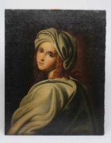 BRITISH SCHOOL (19th century) Portrait of Beatrice Cenci after Guido Reni, oil on canvas,