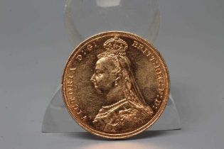 A VICTORIA JH SOVEREIGN, 1887, 8g (Est. plus 20% premium)