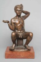 BARBARA TRIBE FRSB (Australian 1913-2000) “Gustavo Folkloric Dancer”, bronze, No. 166 signed and