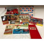 A collection of vintage toys to include A.P.Films Ltd. Supercar Sculptorcraft Moulding and Colour