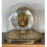 Kleiniger electric mantle clock. 21cm h.