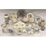 An assortment of 1950s and 1960's Poole pottery with various patterns, Le pattern, CS pattern,