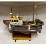 Model of a Cygnus 33 Boat as used for beam trawling, and crab and lobster fishing length 65cm.