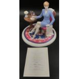 A Coalport "Diana at Home" Figurine, limited edition for Compton & Woodhouse 274/2450, with