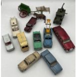 A collection of Dinky toys to include Superior Criterion, a Mercedes -Benz 600, a 661 Recovery
