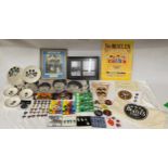 Beatles Interest. Memorabilia to include Beatles original 1960's ceramics, two plates and three