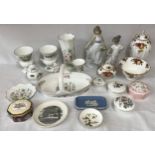 Collection of ceramics (some in retail boxes) to include Aynsley Wild Tudor, Nao "Walking on Air"