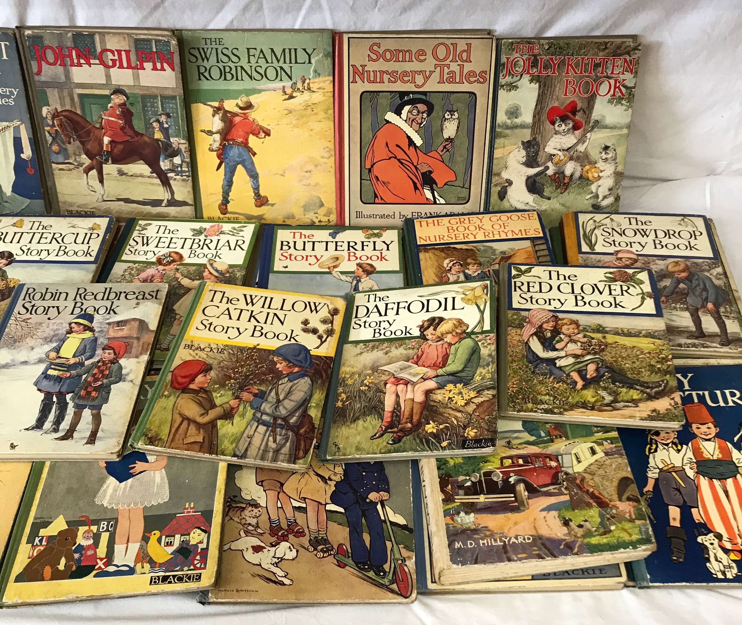 A collection of Blackie's Children's Books 1900s - 1940s (42) to include Tales and Talks from - Image 3 of 6