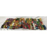 A collection of Matchbox Superfast cars, trucks and trailers approx. 91 in total.