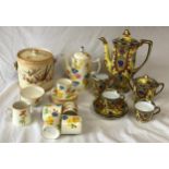 A collection of ceramics to include two part coffee sets one Noritake the other Tamsware Holly-