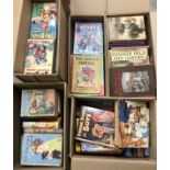 Five boxes of early-mid 20thC children's Annuals and story books for boys and girls.