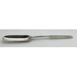 A George II silver marrow spoon London 1756, maker Ebenezer Coker.