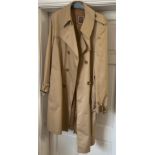 A vintage Christian Dior Monsieur overcoat. Collar to hem 107cm approx, underarm to underarm 57cm