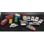 A collection of Corgi toys to include Smith's Karrier, Whizzwheels Ford Cortina GXL, Silver