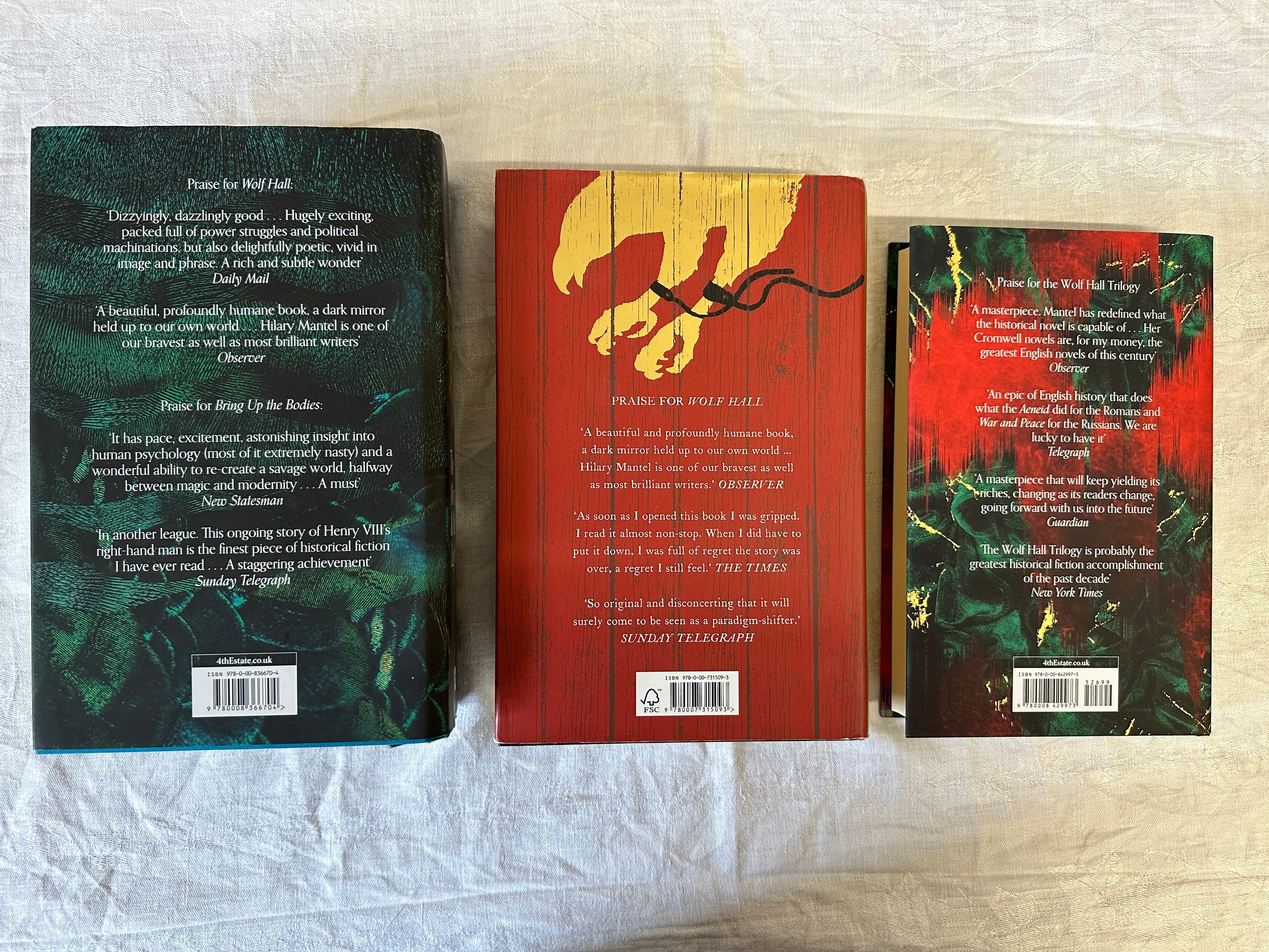 Hilary Mantel: Four first editions, published London by Fourth Estate, to include : 'Wolf Hall' 2009 - Image 14 of 29
