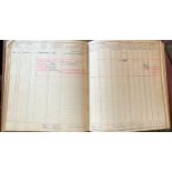 Royal Airforce log book for F.O K.C Dixon showing active service in WWII in 52 operations in