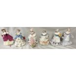 A complete set of limited edition Coalport ladies 'Cries of London' collection to include '