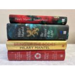 Hilary Mantel: Four first editions, published London by Fourth Estate, to include : 'Wolf Hall' 2009