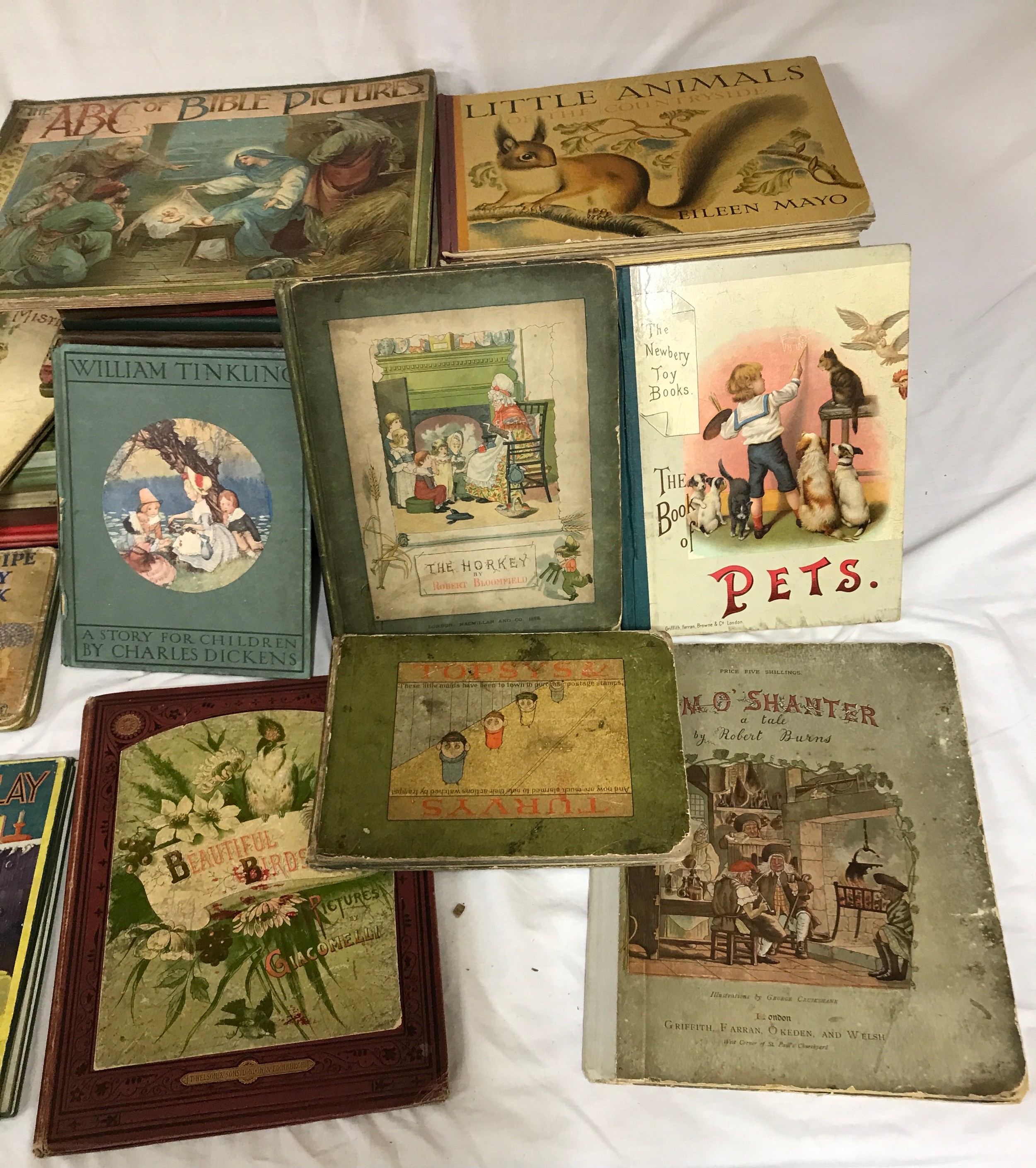Large collection of children's books to include Mrs Strang's Picture Play Books (5), (some - Bild 3 aus 4