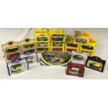 A selection of boxed toy cars and vans to include Maisto Supercar Collection, Shell Classic and