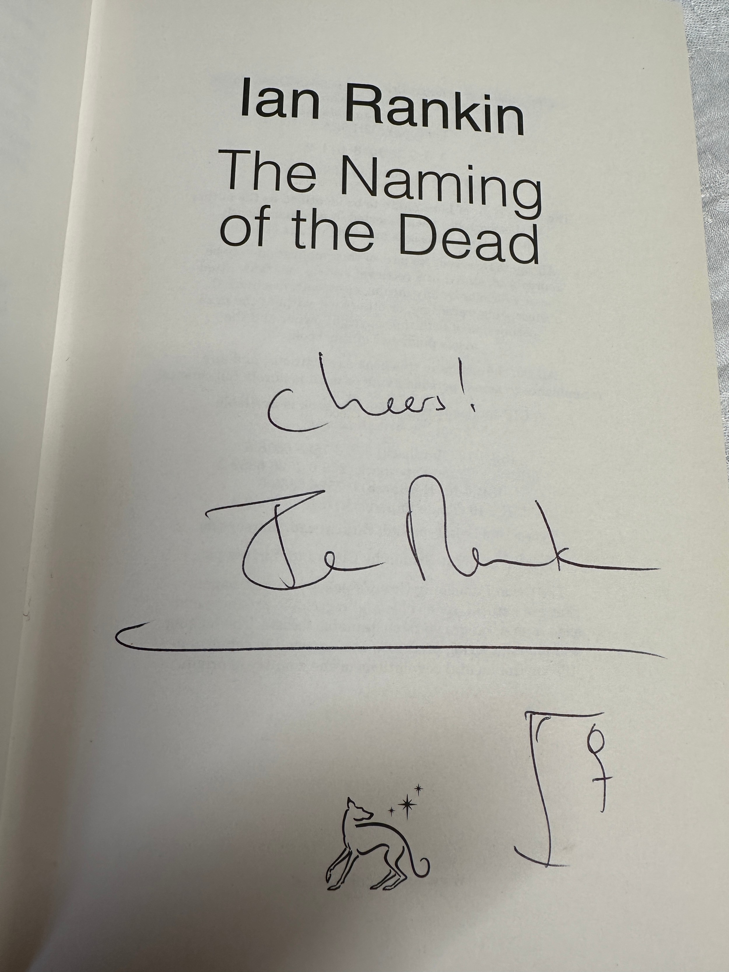 Ian Rankin, 12 First Editions, to include a signed 'The Naming Of The Dead', 'Even Dogs In The - Image 5 of 7