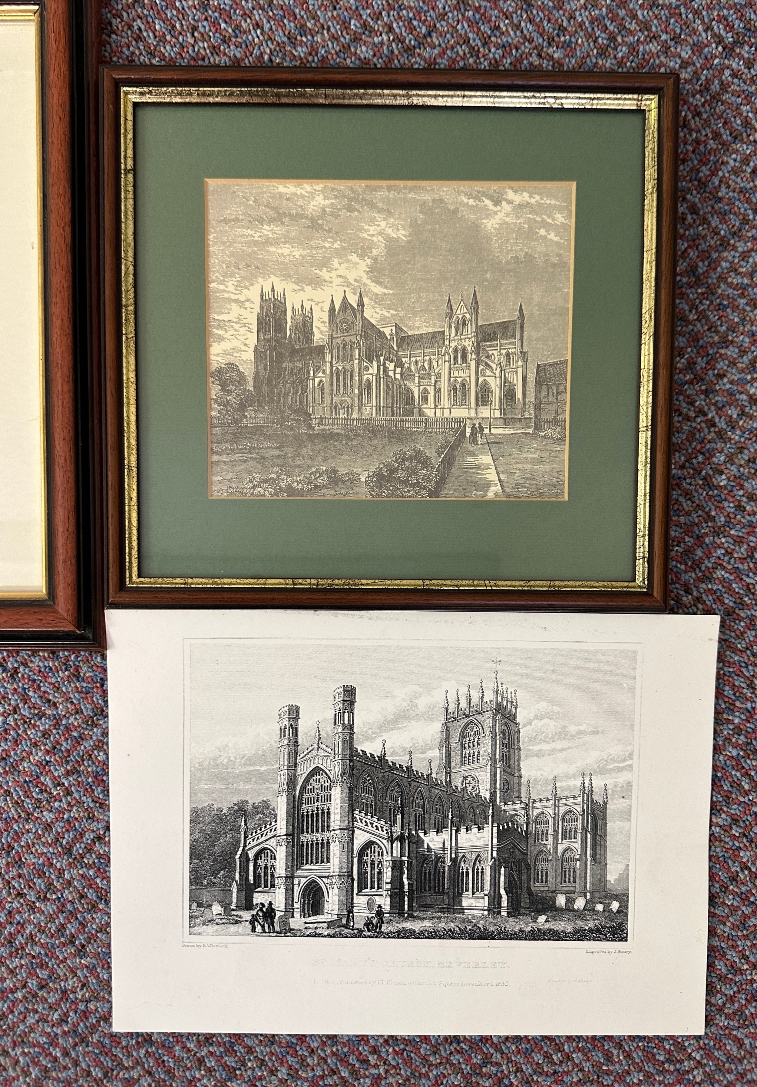 Six various prints, three depicting Beverley Minster, a limited edition print 326/850 by Philip & - Image 5 of 6