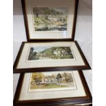 Judy Boyes: Two limited edition prints to include 'Wall End Farm, Patterdale' 798/850, 'Walled