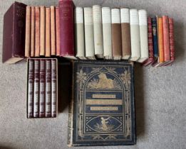 A box of vintage books to include The Life and Expectations fob Dr. Livingstone, James Robertson,