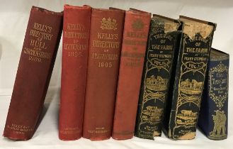 Four editions of 'Kelly's directory of Lincolnshire' years, 1889, 1896, 1905 and 1926 by Kelly &