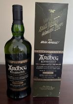 One bottle of Ardbeg Rennaisance We've Arrived 2008 Single Islay Malt Whisky. Distilled 1998.