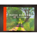 Book by David Hockney "My Yorkshire" .Conversations with Marco Livingstone. First Edition.