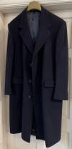 A gentleman’s Crombie overcoat. Size 40, regular fit.