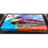 A boxed London 2012 Olympic electric train set R1153.