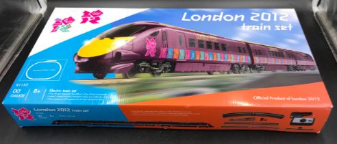 A boxed London 2012 Olympic electric train set R1153.