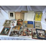 Collection of ephemera to include 2 copies of the Illustrated London Almanac 1879 and 1877, Woman'